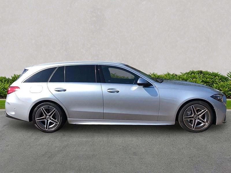 Used Mercedes C220 AMG line 2022 Silver Estate