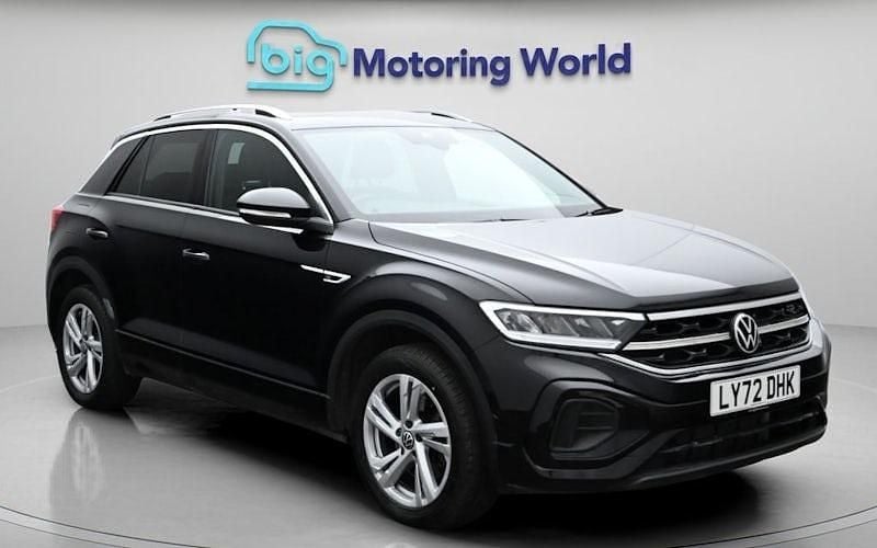 Used VW T-Roc R-line 190 HP (139 kW) 2023 Black SUV
