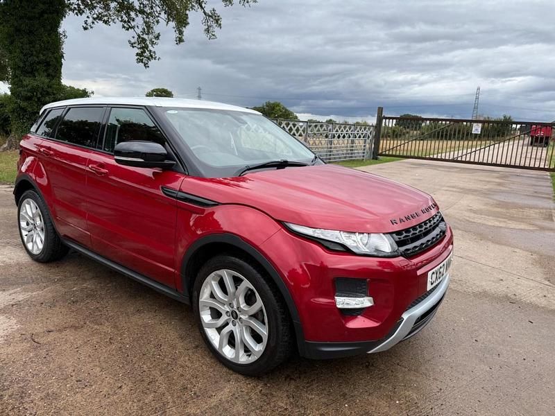 Red Used 2012 Land Rover Range Rover evoque Dynamic Estate | £7,999 (Fair price) - Image 1/4