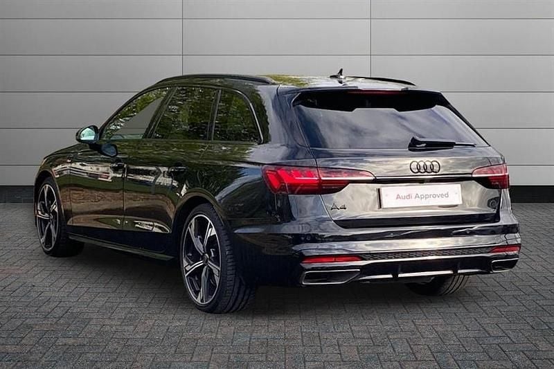 Used Audi A4 Black Edition 150 HP (110 kW) 2023 Black Estate
