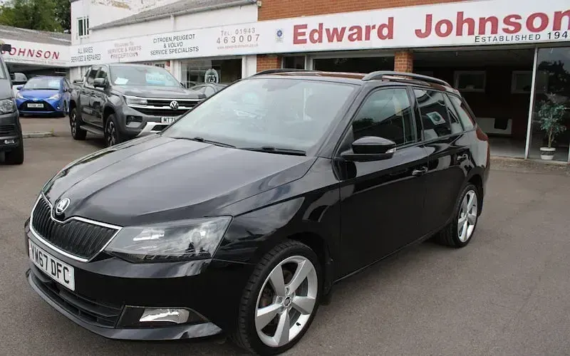 Used Skoda Fabia SE L 110 HP (80 kW) 2017 Black Estate