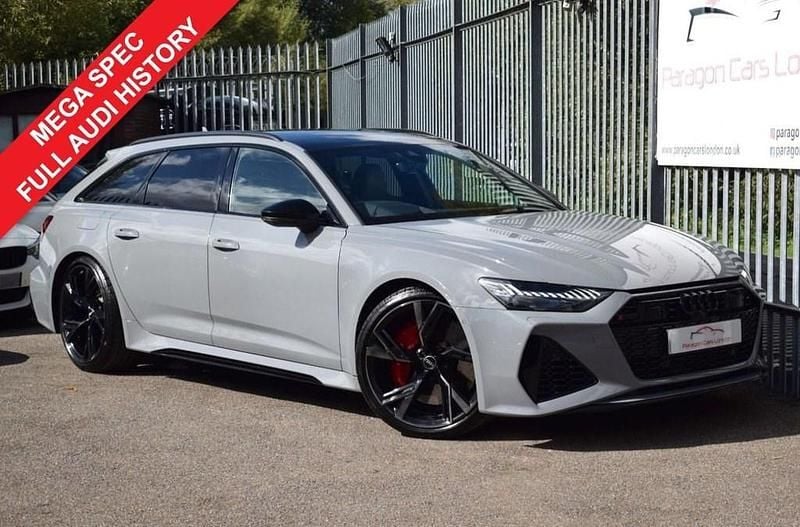 Grey Used 2020 Audi RS6 Comfort Estate | £74,749 (Fair price) - Image 1/3
