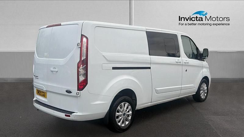 Used Ford Transit Custom Limited 140 HP (102 kW) 2021 Frozen white Van