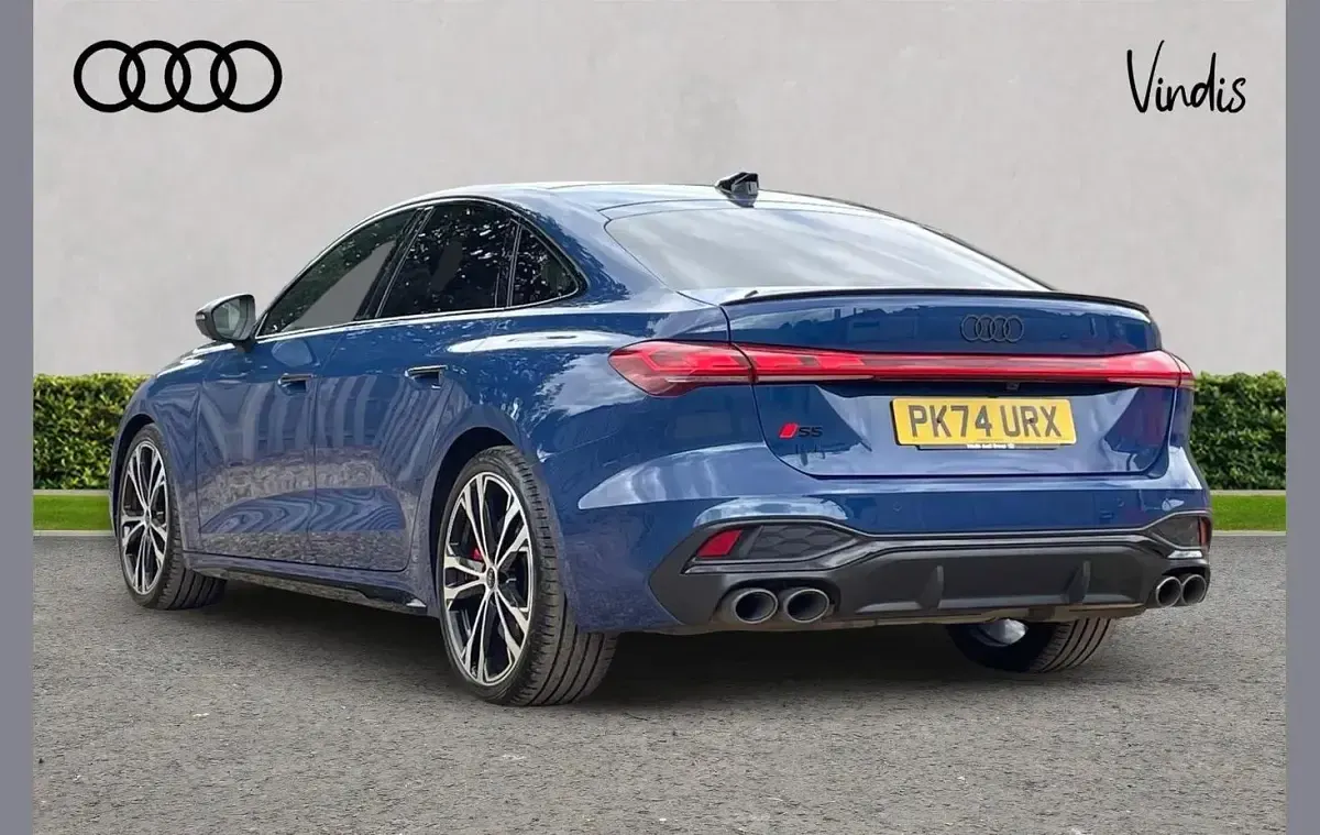 Used Audi A5 Advanced 362 HP (266 kW) 2024 Blue Sedan