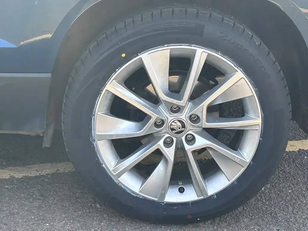 Used Skoda Karoq SE L 150 HP (110 kW) 2018 Blue SUV