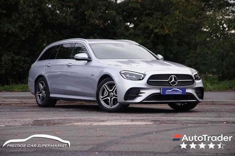 Used Mercedes E300 AMG line 2021 Silver Estate