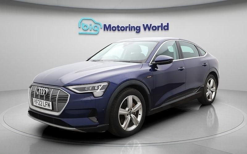 Used Audi e-tron Sportback 300 kW (408 HP) 2022 Blue SUV