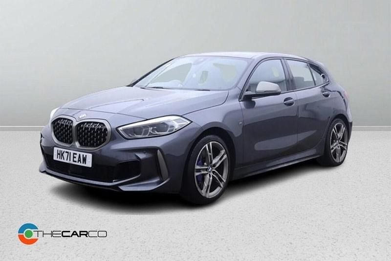 Used BMW M135 Comfort Edition 306 HP (225 kW) 2021 Grey Hatchback