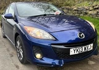Used Mazda 3 Edition 105 HP (77 kW) 2013 Blue Hatchback