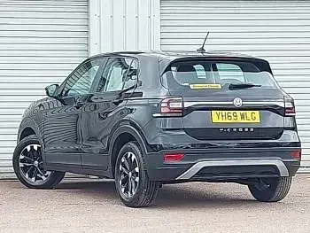 Used VW T-Cross S 95 HP (69 kW) 2019 Black SUV
