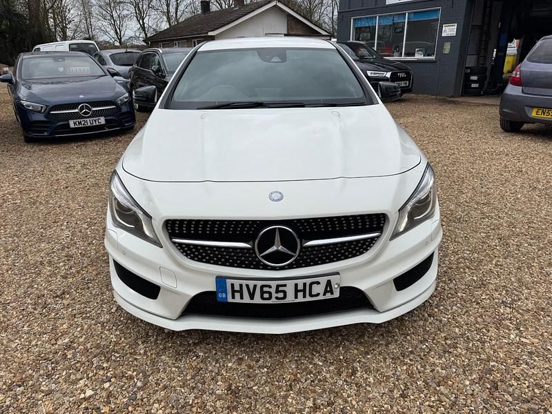 Used Mercedes CLA220 AMG 177 HP (130 kW) 2015 White Sedan