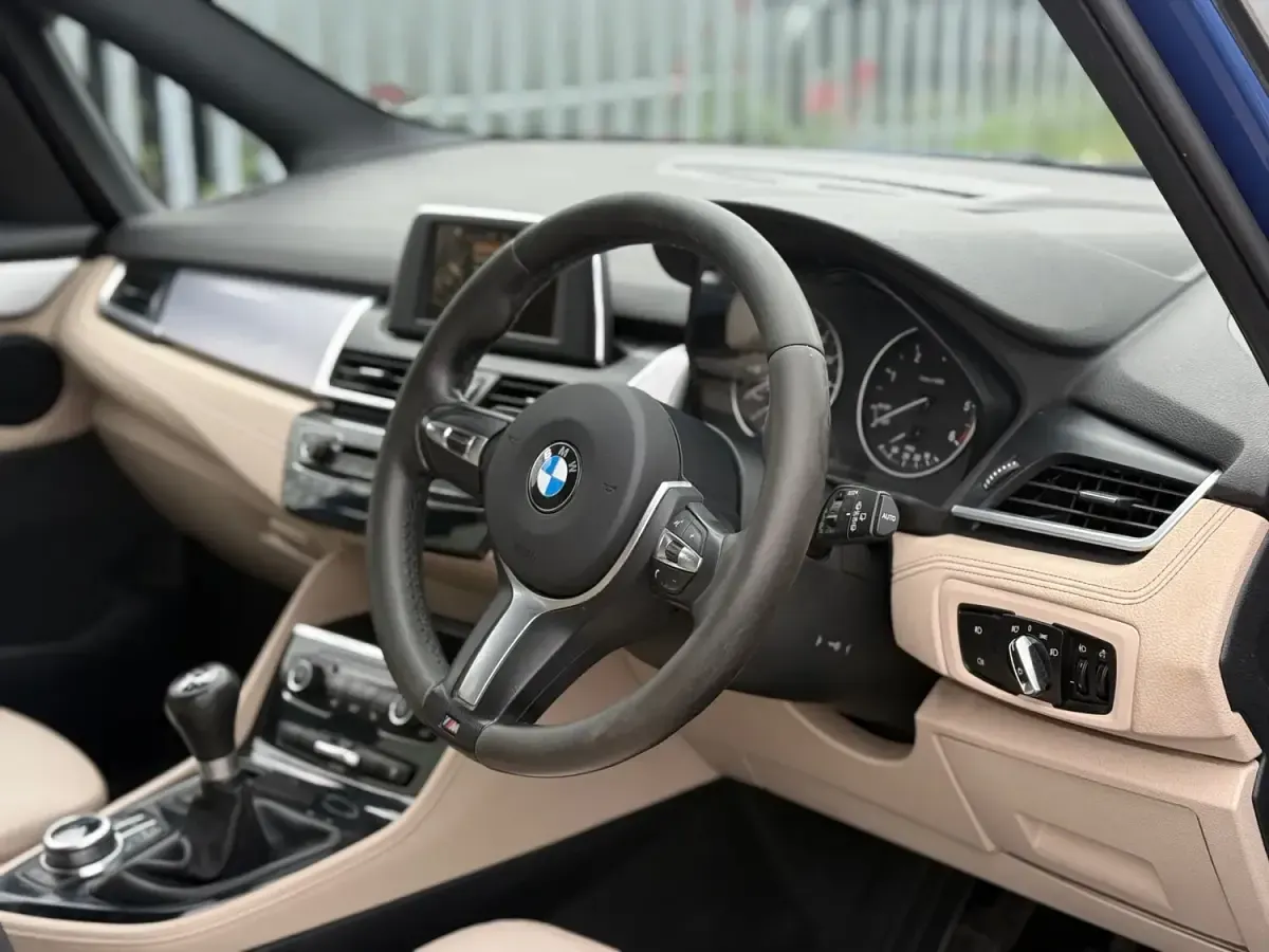 Used BMW 218 M Sport 150 HP (110 kW) 2016 Blue Estate