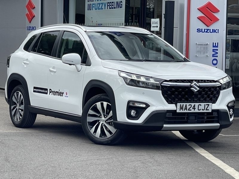 White New 2024 Suzuki SX4 S-Cross SUV | £26,994 - Image 1/4