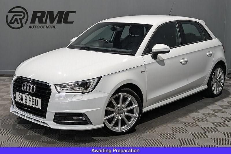 Used Audi A1 S-Line 2018 White Hatchback