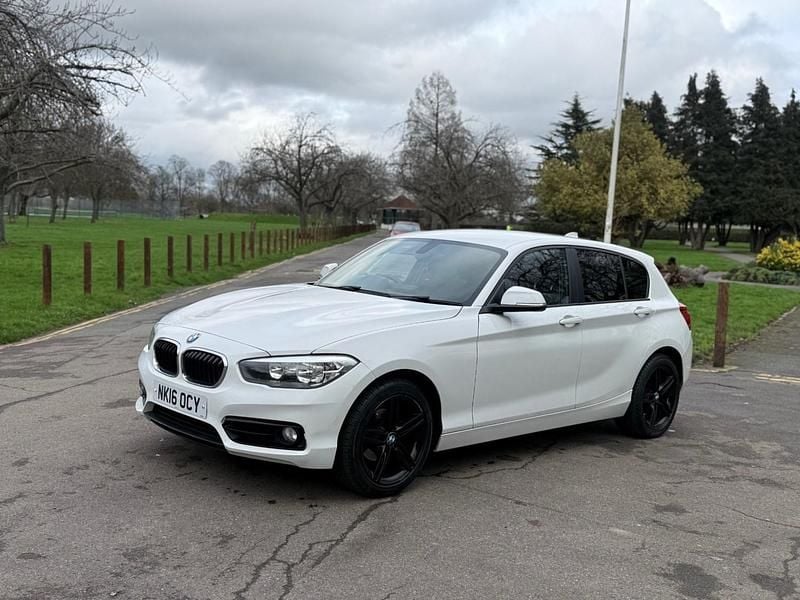 Used BMW 116 Sport Line 2016 White Hatchback