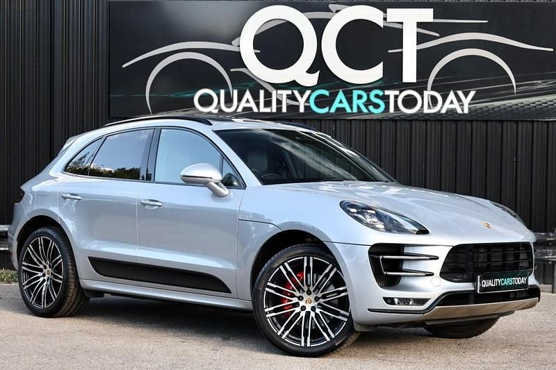 Silver Used 2016 Porsche Macan Turbo SUV | £29,995 (Fair price) - Image 1/4