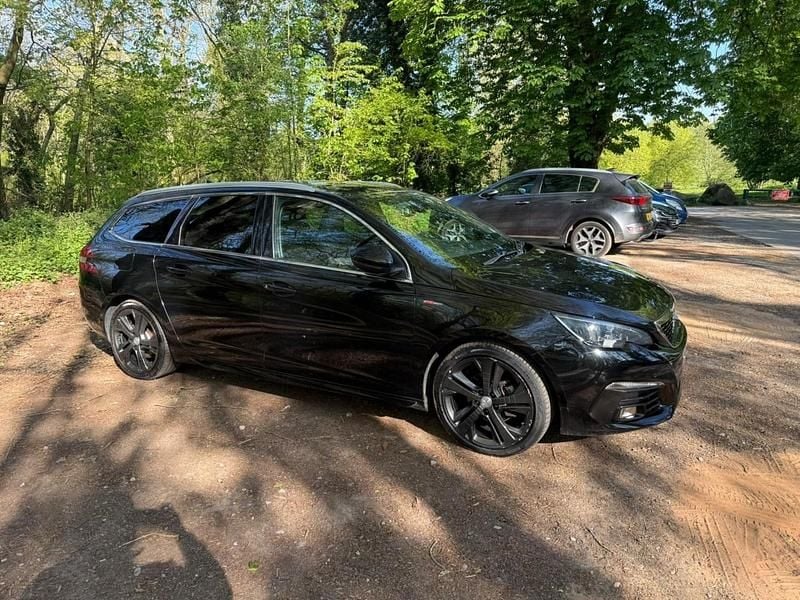 Usado Peugeot 308 GT-line 2019 Preto Carrinha