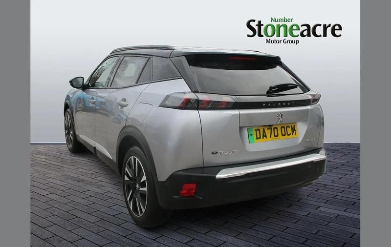 Used Peugeot e-2008 GT-line 100 kW (136 HP) 2020 Grey SUV