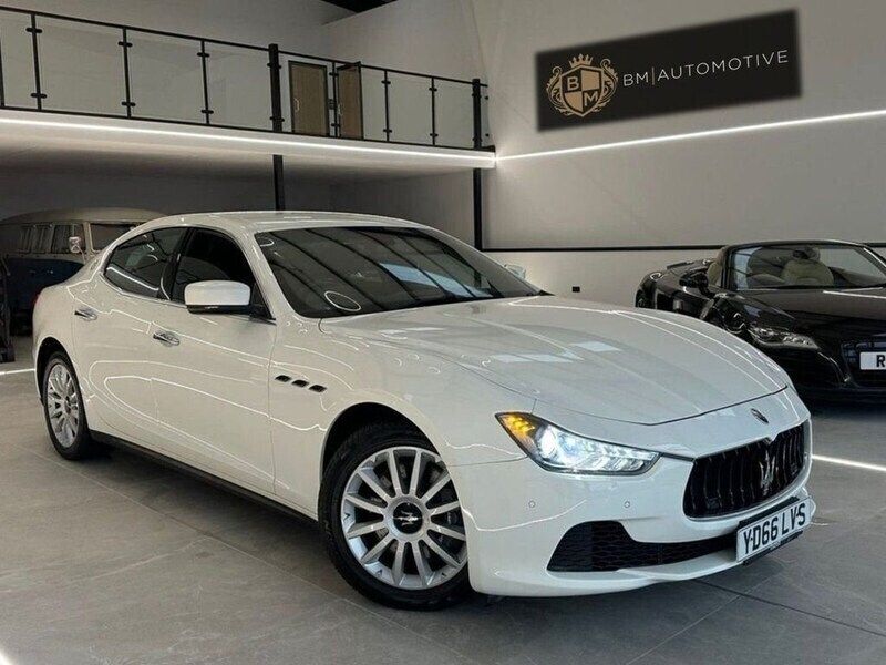 White Used 2016 Maserati Ghibli Coupe | £12,495 (Fair price) - Image 1/4