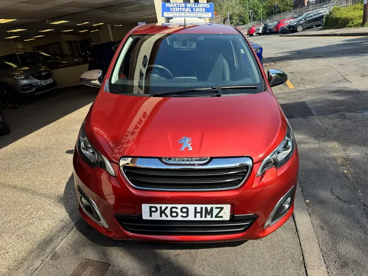 Used Peugeot 108 Collection 2019 Red Hatchback