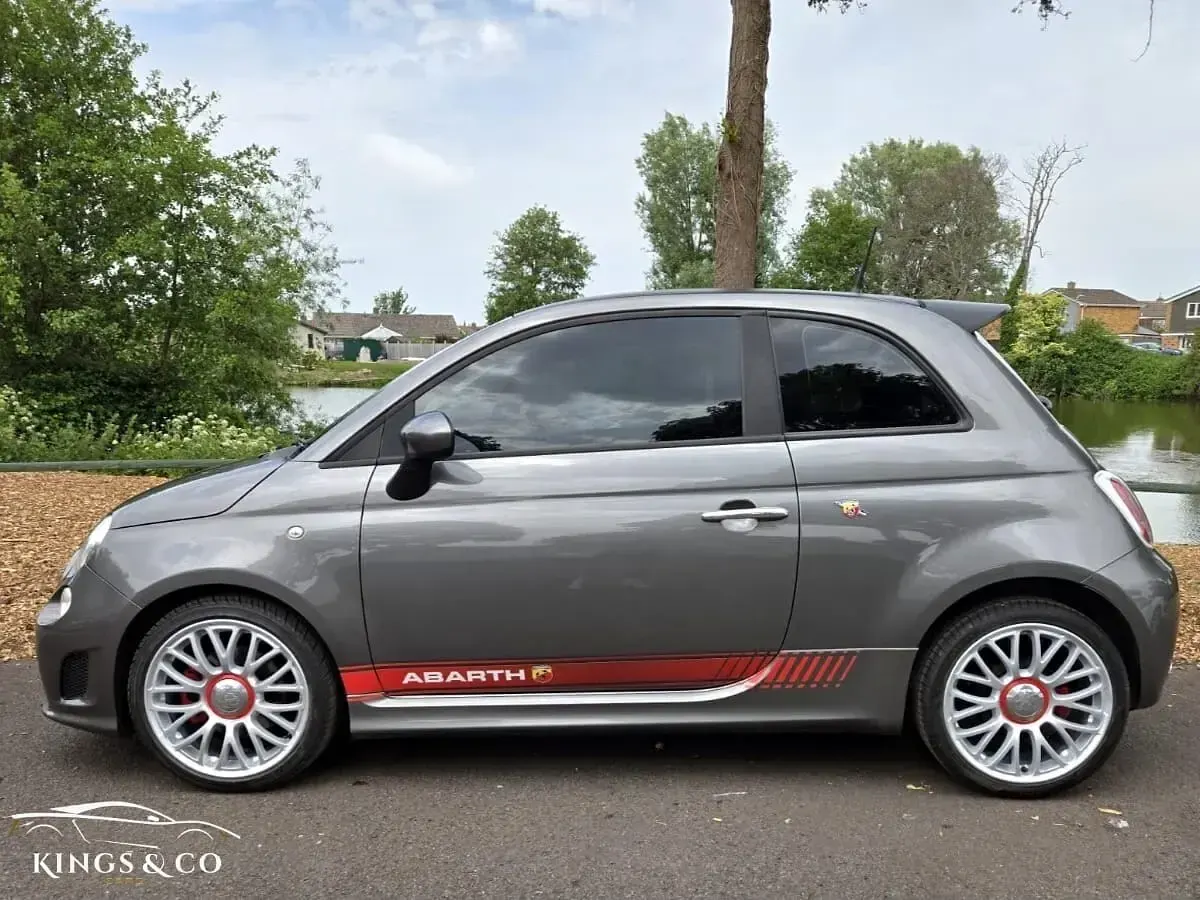 Used Abarth 500 135 HP (99 kW) 2014 Grey Hatchback