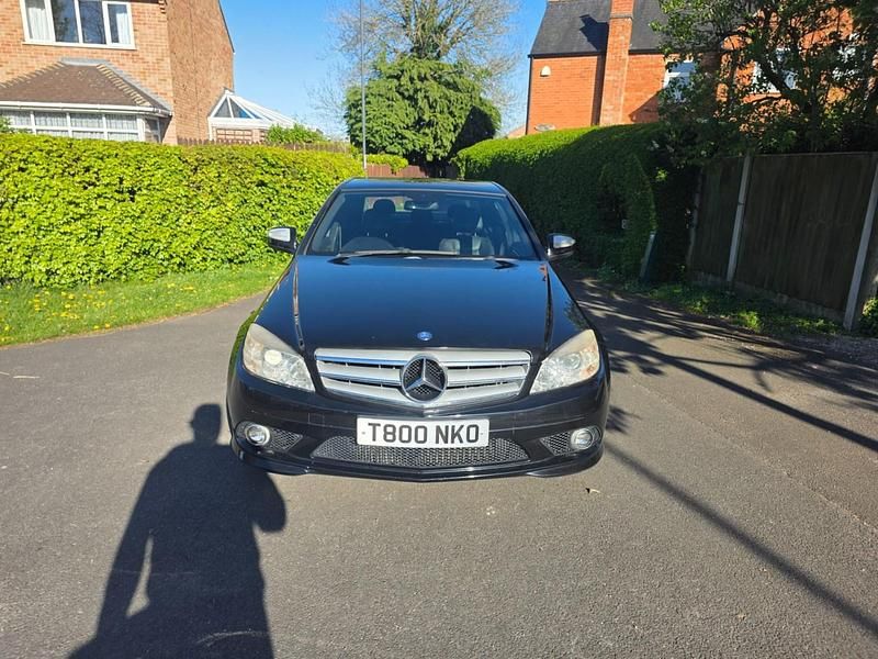 Used Mercedes C220 170 HP (125 kW) 2007 Black Sedan