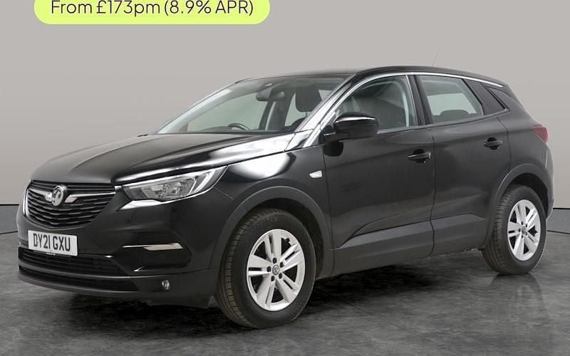Used Vauxhall Grandland X S 131 HP (96 kW) 2021 Black SUV