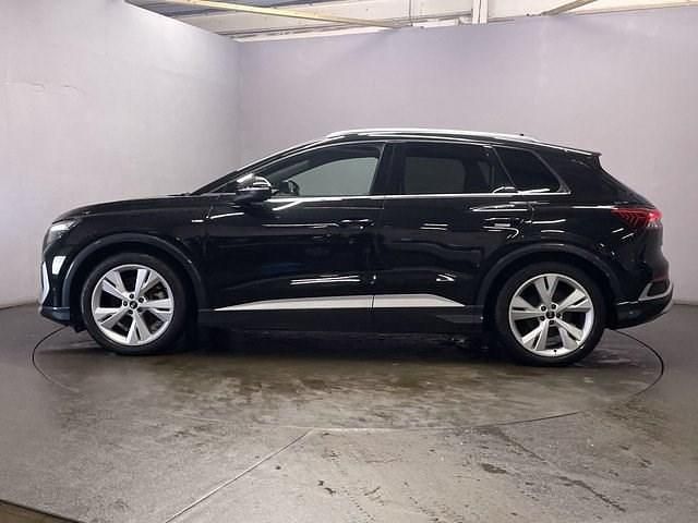 Used Audi Q4 e-tron S-Line 150 kW (204 HP) 2021 Black SUV