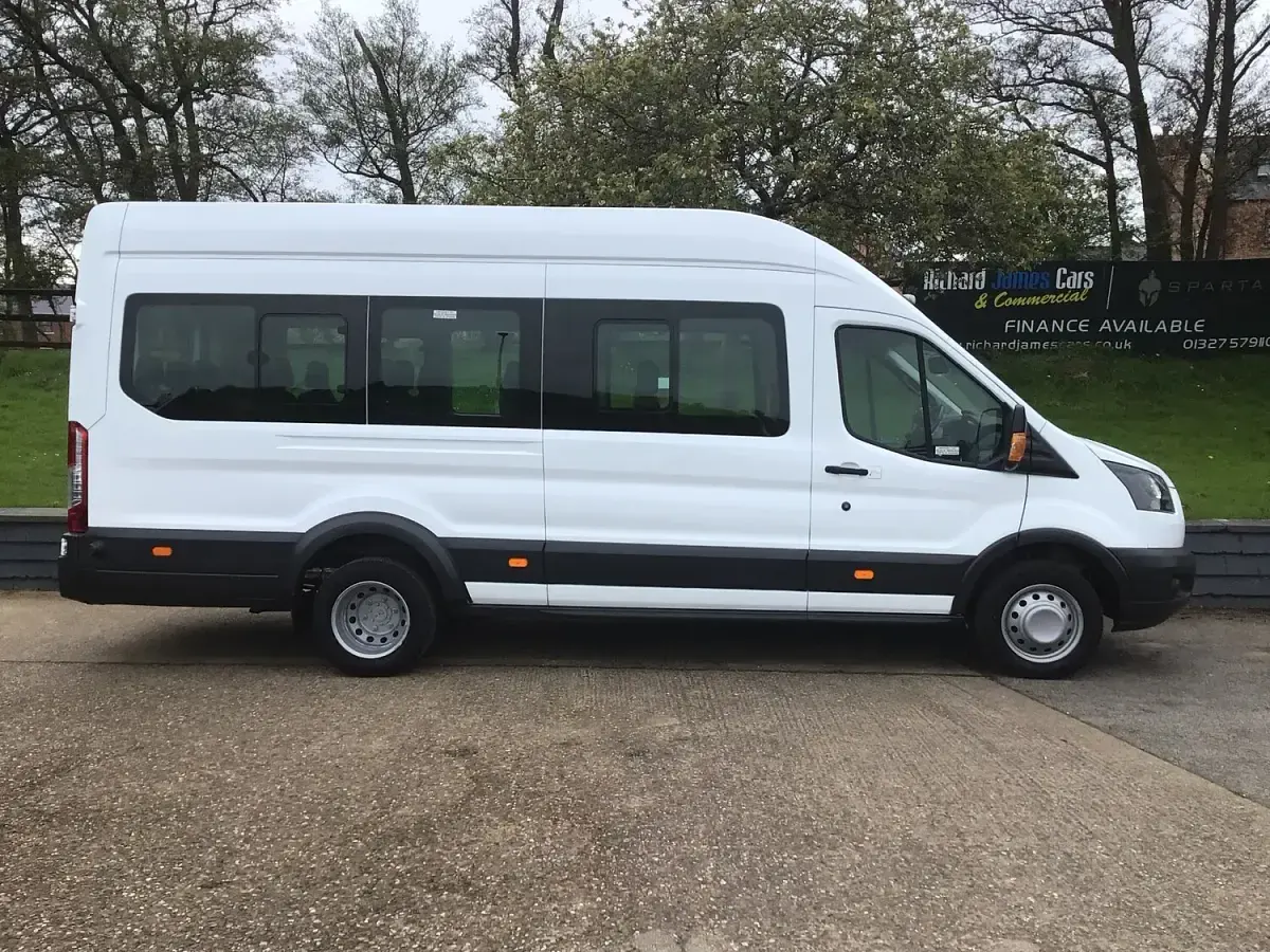 Used Ford Transit 125 HP (91 kW) 2016 White Van