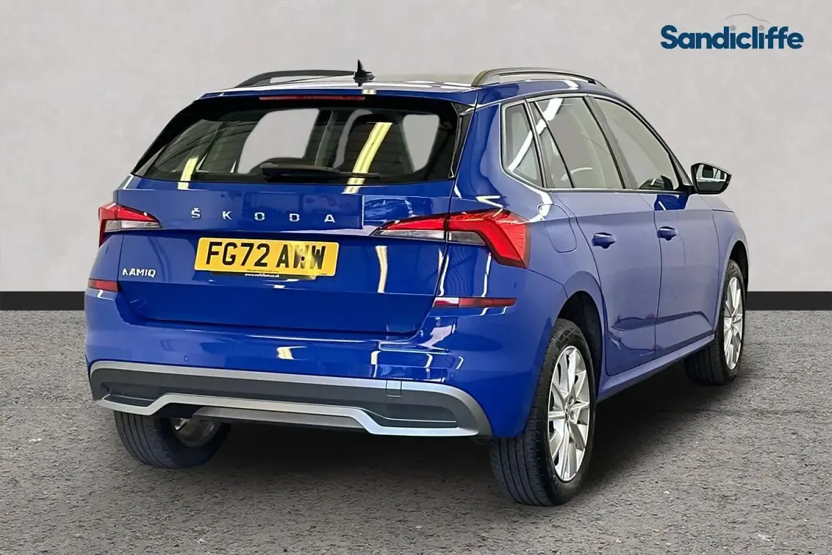 Used Skoda Kamiq 115 HP (84 kW) 2022 Blue SUV