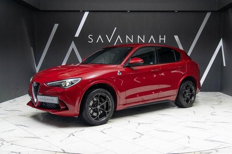 Used Alfa Romeo Stelvio Quadrifoglio 510 HP (375 kW) 2021 Red SUV