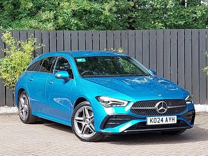 Blue Used 2024 Mercedes CLA250e Executive Sedan | £29,998 (Fair price) - Image 1/4