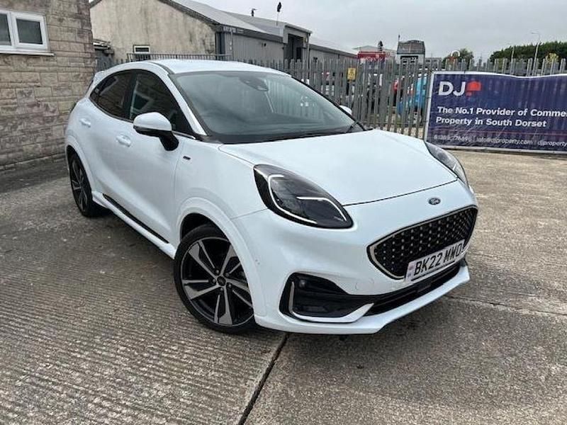 Frozen white Used 2022 Ford Puma ST-Line Hatchback | £19,975 (A bit pricey) - Image 1/4