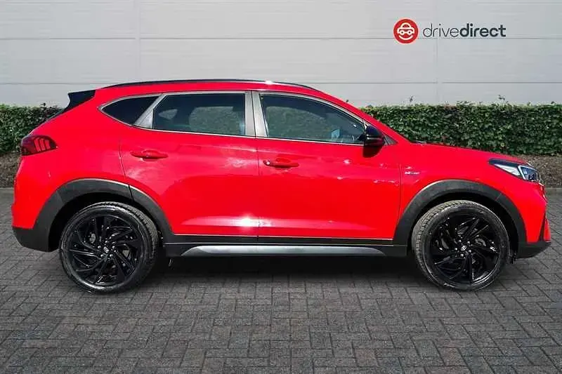 Used Hyundai Tucson N Line 136 HP (100 kW) 2020 Red SUV