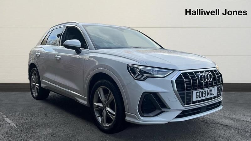 White Used 2019 Audi Q3 S-Line SUV | £16,995 (Good price) - Image 1/4