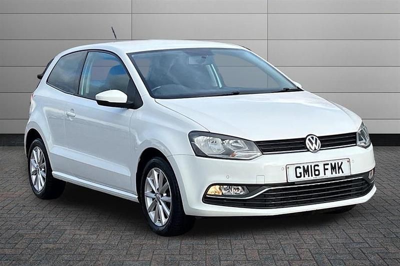 White Used 2016 VW Polo Match Hatchback | £8,995 (A bit pricey) - Image 1/4