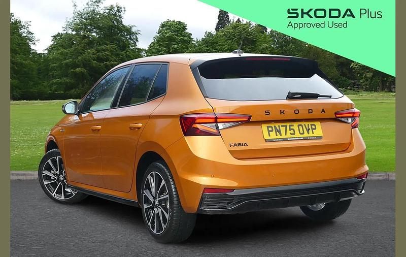 Used Skoda Fabia Monte Carlo 147 HP (108 kW) 2025 Orange Hatchback