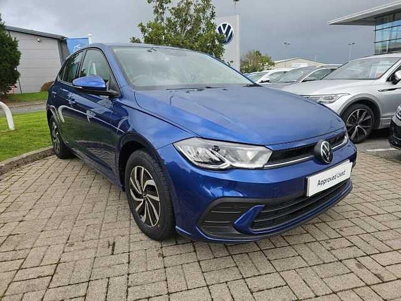 Blue Used 2023 VW Polo Life Hatchback | £15,295 (Fair price) - Image 1/4