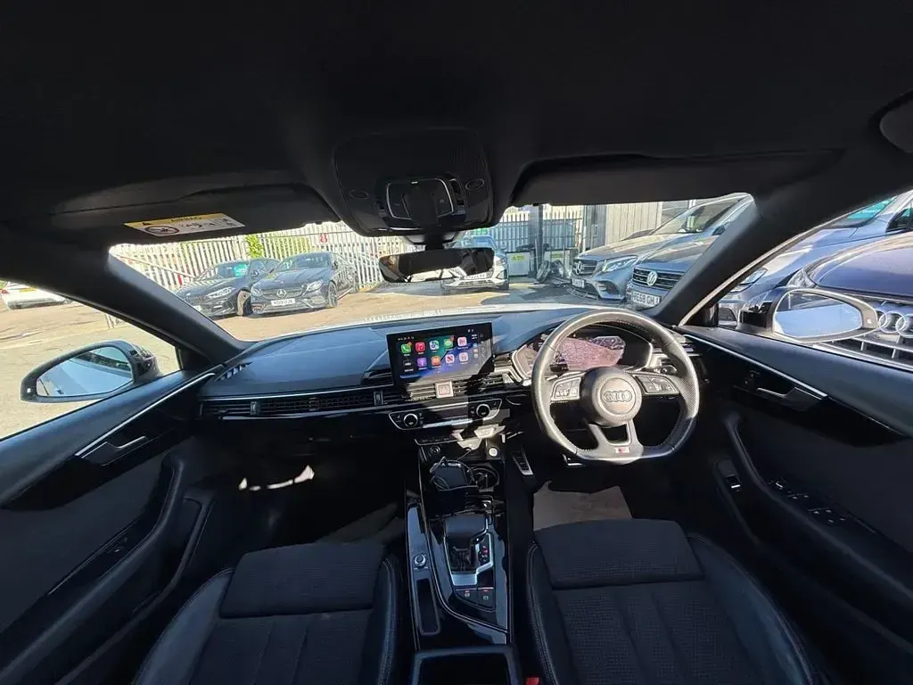 Used Audi A4 Black Edition 2020 White Sedan