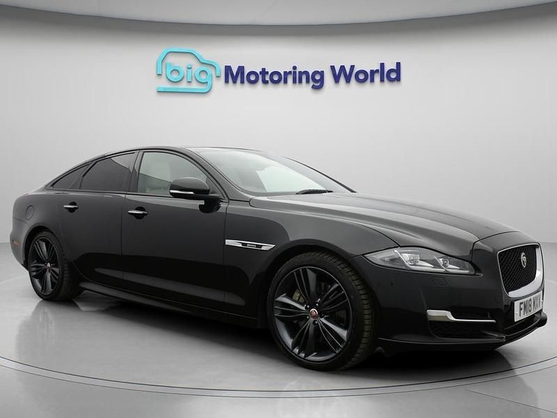 Black Used 2018 Jaguar XJ R-Sport Sedan | £22,200 (Fair price) - Image 1/4