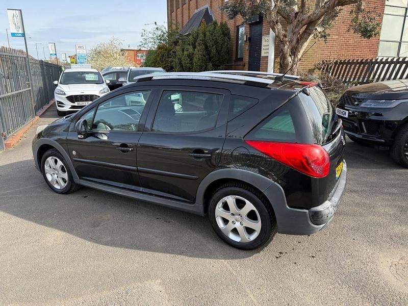 Used Peugeot 207 Outdoor Outdoor 90 HP (66 kW) 2008 Black Estate