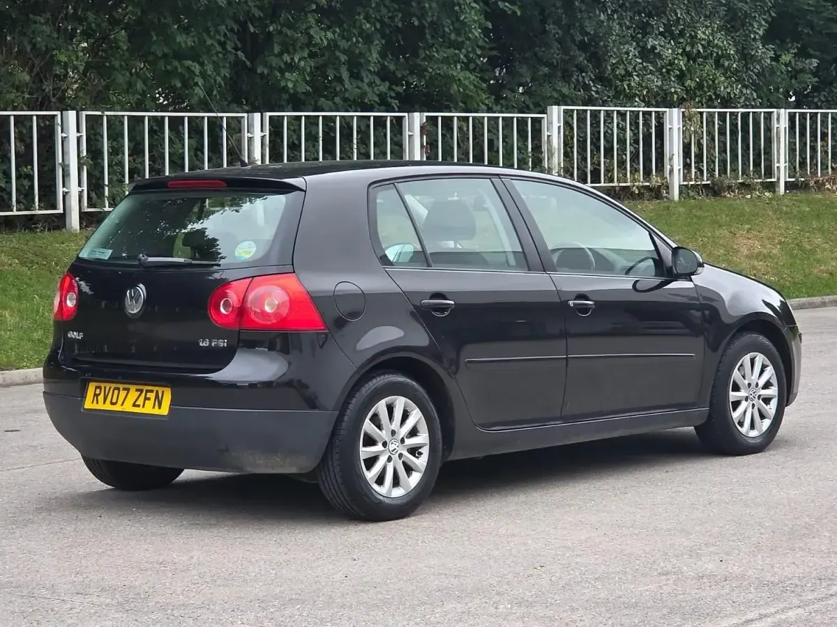 Used VW Golf V Match 2007 Black Hatchback