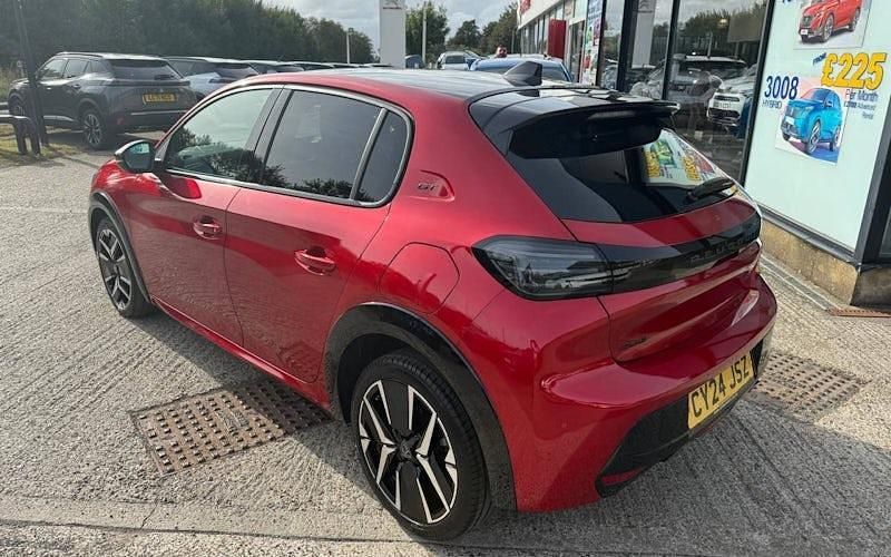 Used Peugeot 208 GTi 102 HP (75 kW) 2024 Red Hatchback