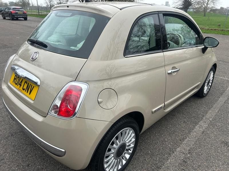 Used Fiat 500 Lounge 69 HP (50 kW) 2014 Beige Hatchback