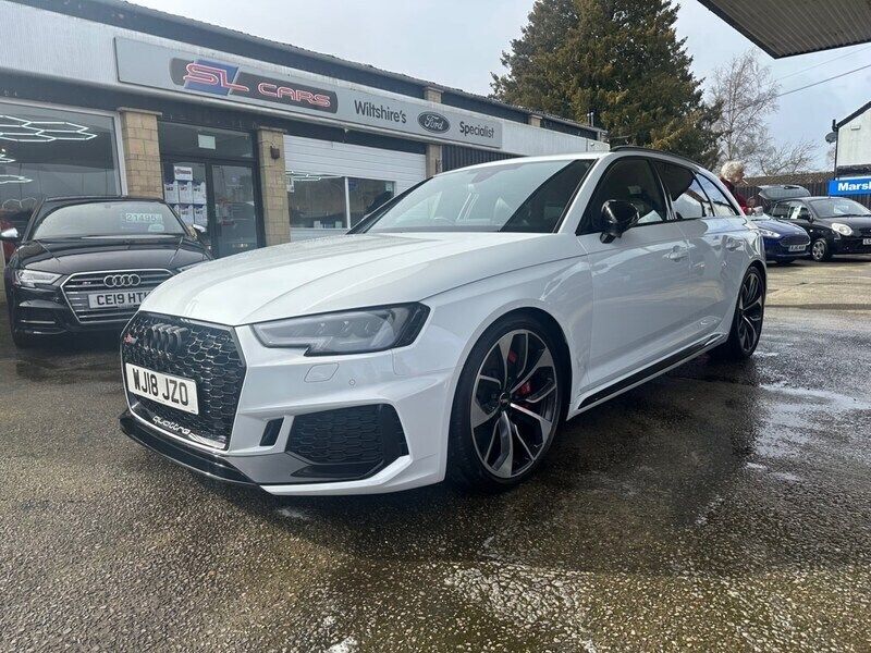 White Used 2018 Audi RS4 Advanced Estate | £34,995 (Super price) - Image 1/4