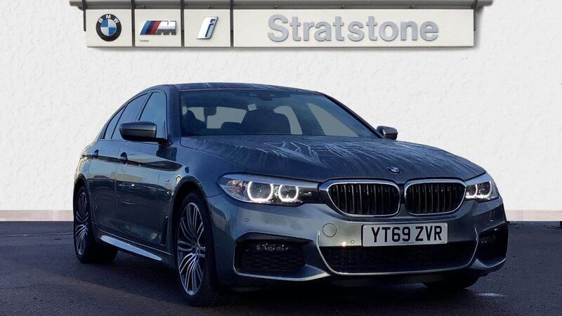Blue Used 2019 BMW 520 M Sport | £24,990 (Fair price) - Image 1/4