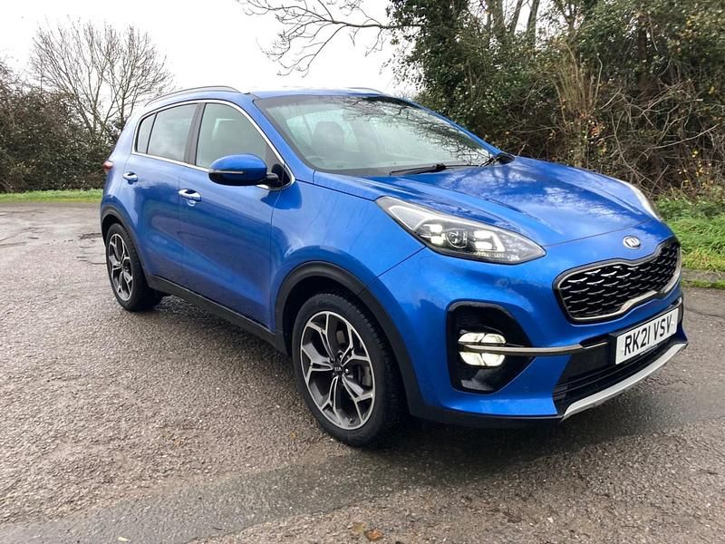 Used Kia Sportage GT-Line 2021 Blue SUV
