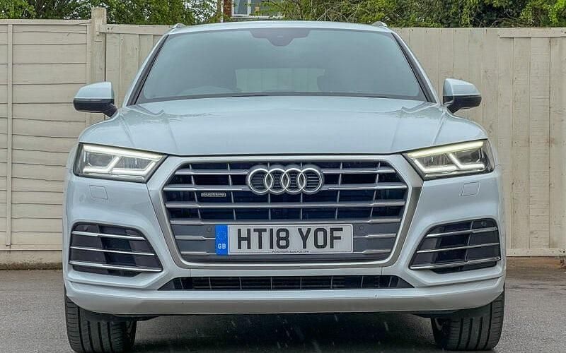 Begagnad Audi Q5 S-Line 252 HK (185 kW) 2018 Vit SUV