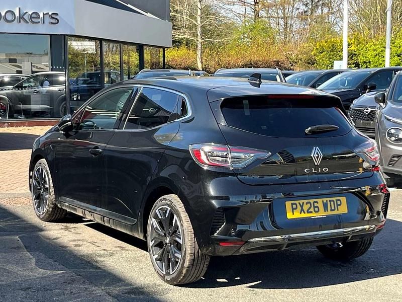 New Renault Clio V Techno 2026 Diamond black Hatchback