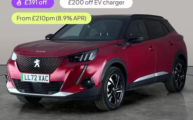 Used Peugeot e-2008 GT 100 kW (136 HP) 2022 SUV